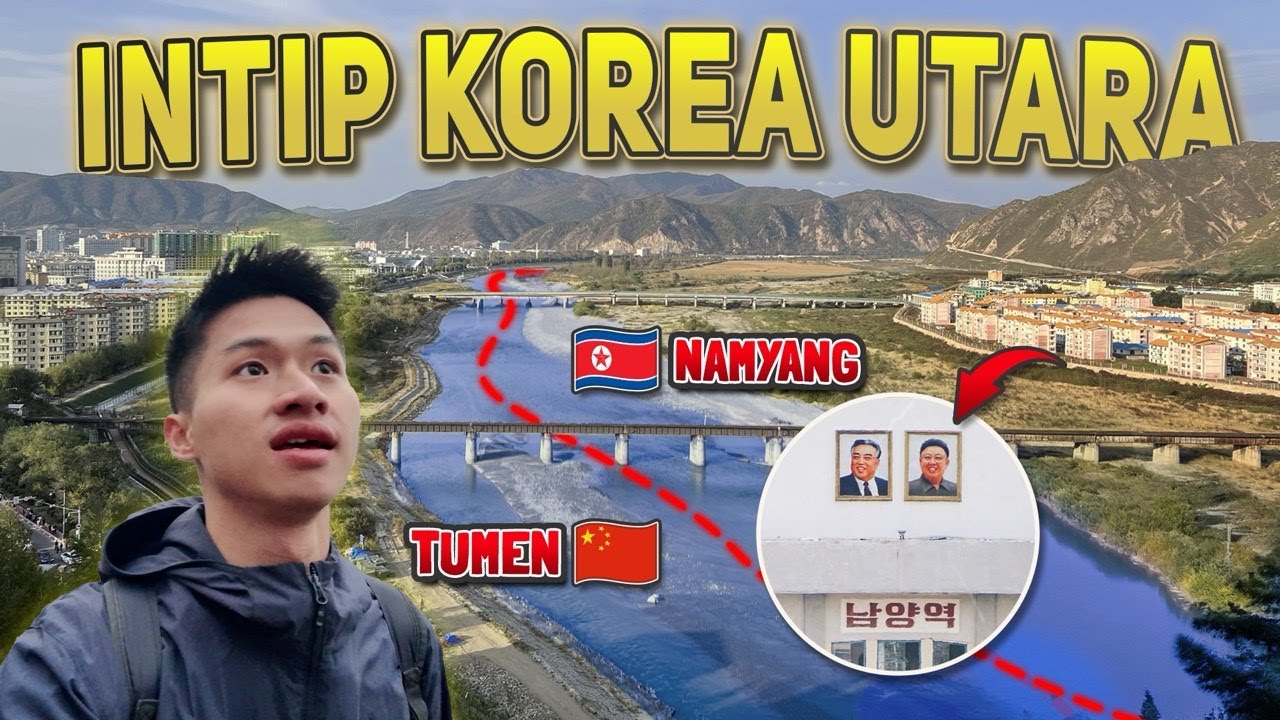 Banyak Orang KOREA UTARA🇰🇵 KABUR Lewat SUNGAI Ini😱⁉️ Kota Perbatasan TUMEN di TIONGKOK🇨🇳 中朝边境图们市