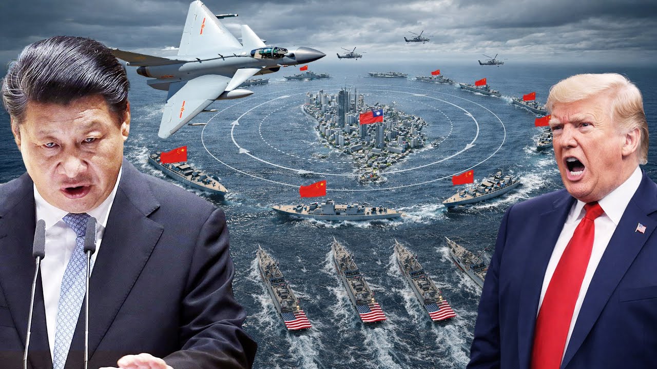 TRUMP PANIK, CHINA KUASAI TAIWAN,!? AS TAK BERKUTIK! Konflik Besar Di Asia, Jepang Mulai Was-Was