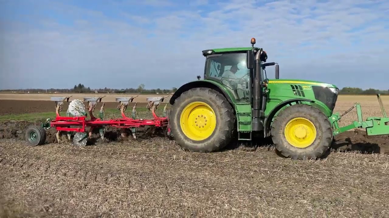 John Deere 6190R & Vogel Noot XS 1050
