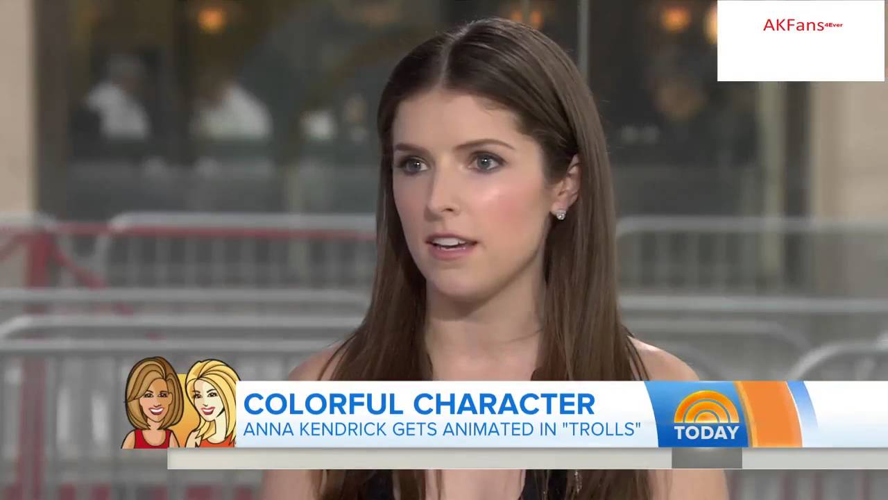 Anna Kendrick on The Today Show-