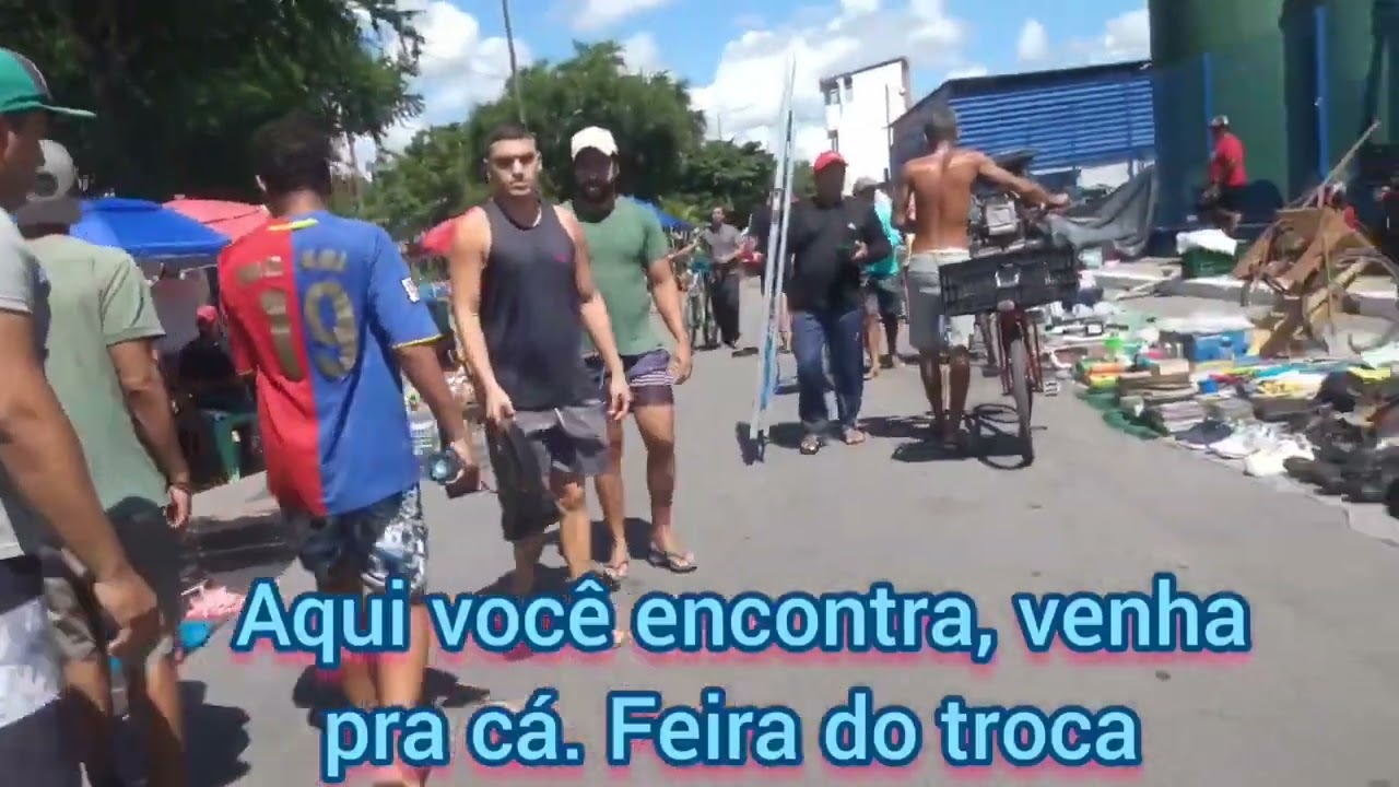 #JABOATAOSIMSENHOR - FEIRA DO TROCA EM PIEDADE JABOAT&Atilde;O DOS GUARARAPES PE 
