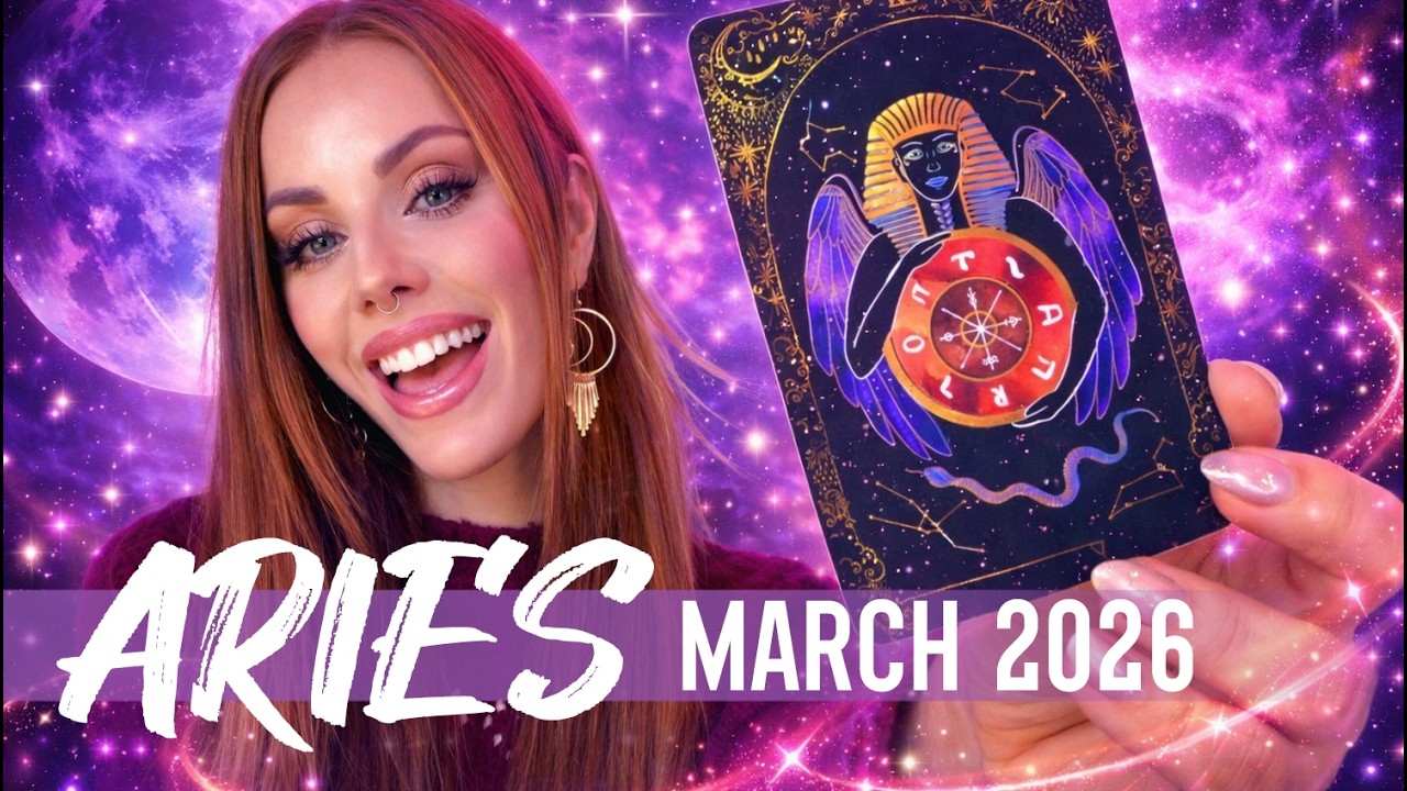 ARIES TAROT READING | “LIFE EXPANDS! THE BIG WHEEL TURNS FOR YOU!” MARCH 2026