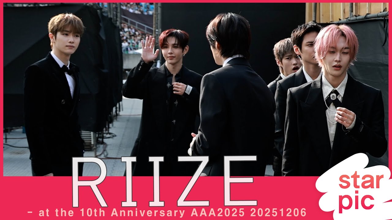 라이즈 '멋진 조각미남들' [STARPIC] / RIIZE - at the 10th Anniversary AAA2025 20251206