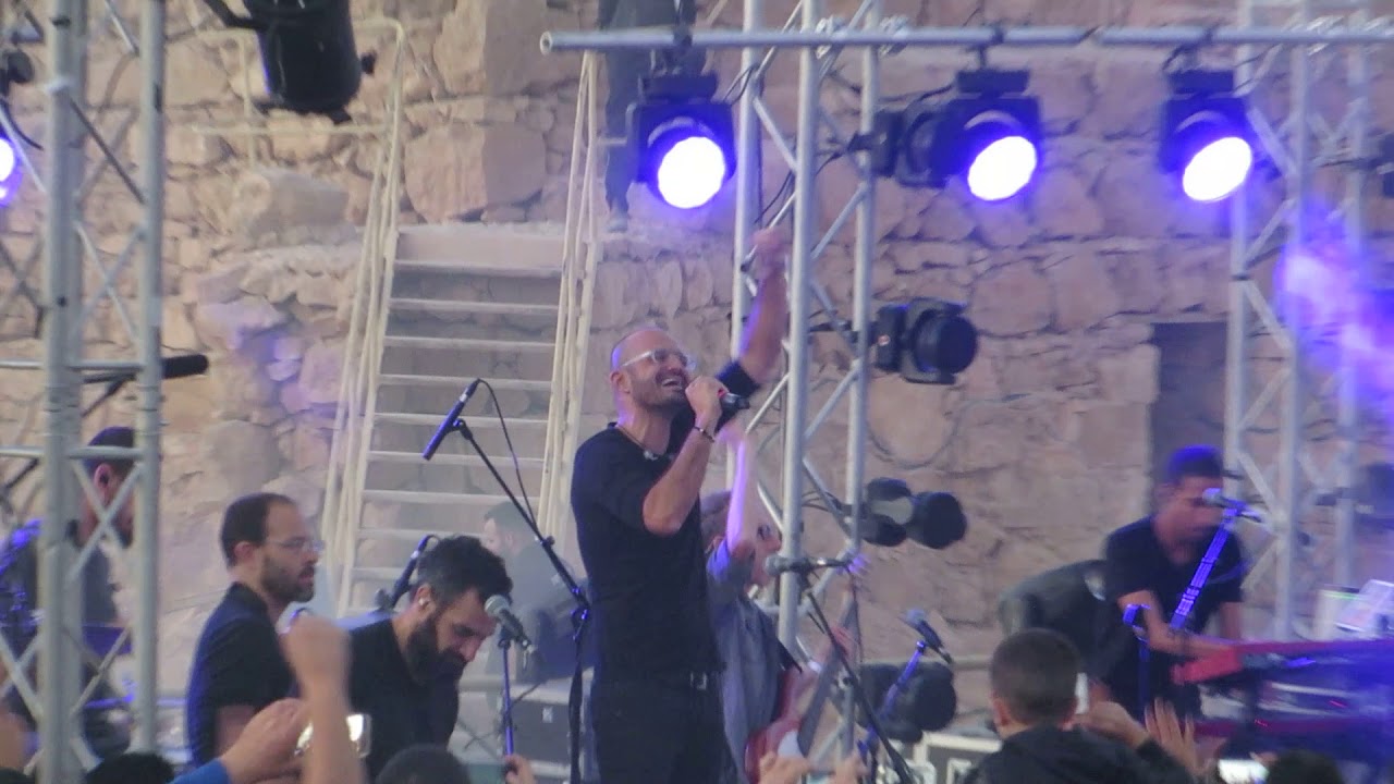 אברהם טל - אורות (מופע זריחה במצדה - פסטיבל התמר - 10.10.17)