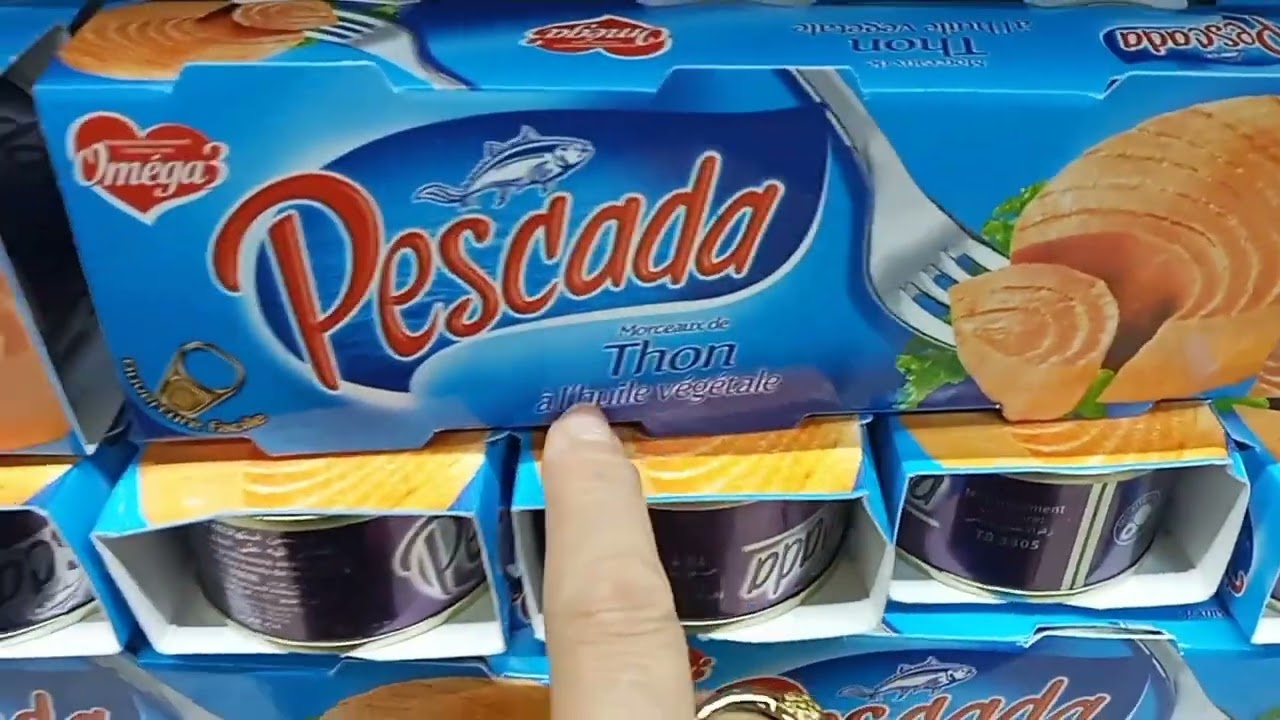 📢🙋‍♀️عاجل أجيو تشوفو أنواع راءعة👌ديال الطون و السردين😋بالزيت و بلاصوص طوماط😋من 😘مرجان😘 مع  الأثمنة 