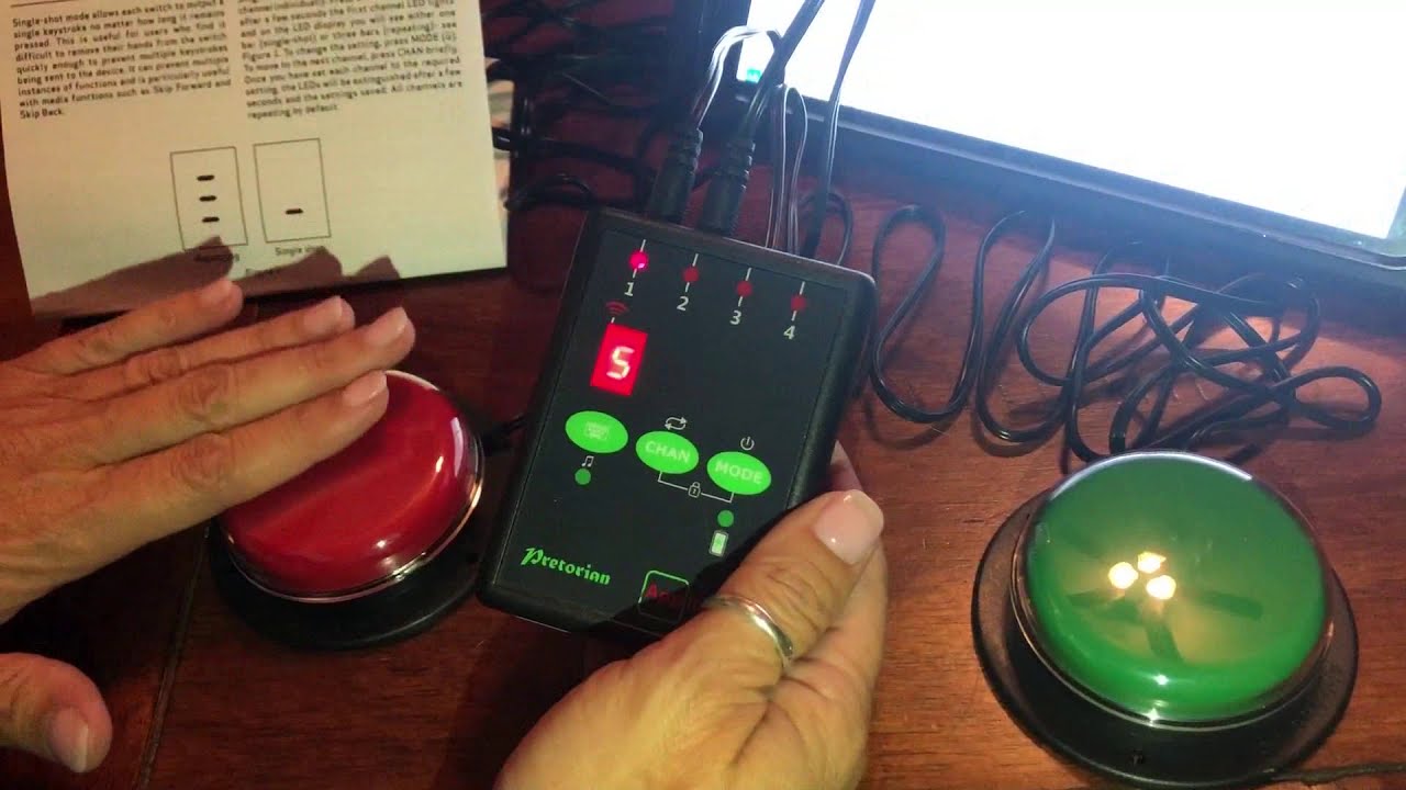 Setting the APPlicator to Single Shot Switch Mode