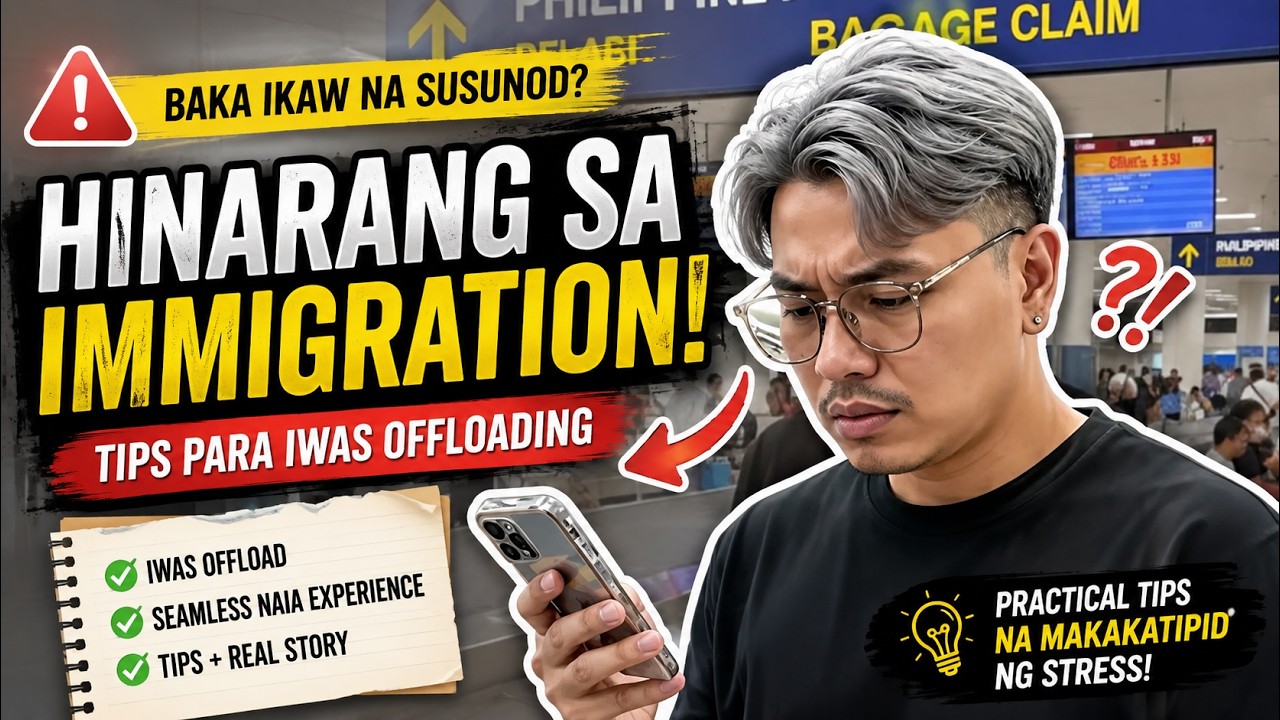 Offload HORROR STORY SA NAIA?! My Real Filipino Freelancer Immigration Experience