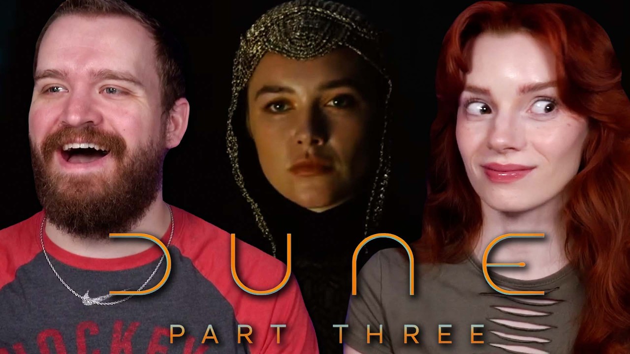 Красота в трагедии?!? | Реакция на трейлер «Дюны, часть 3» | Мессия