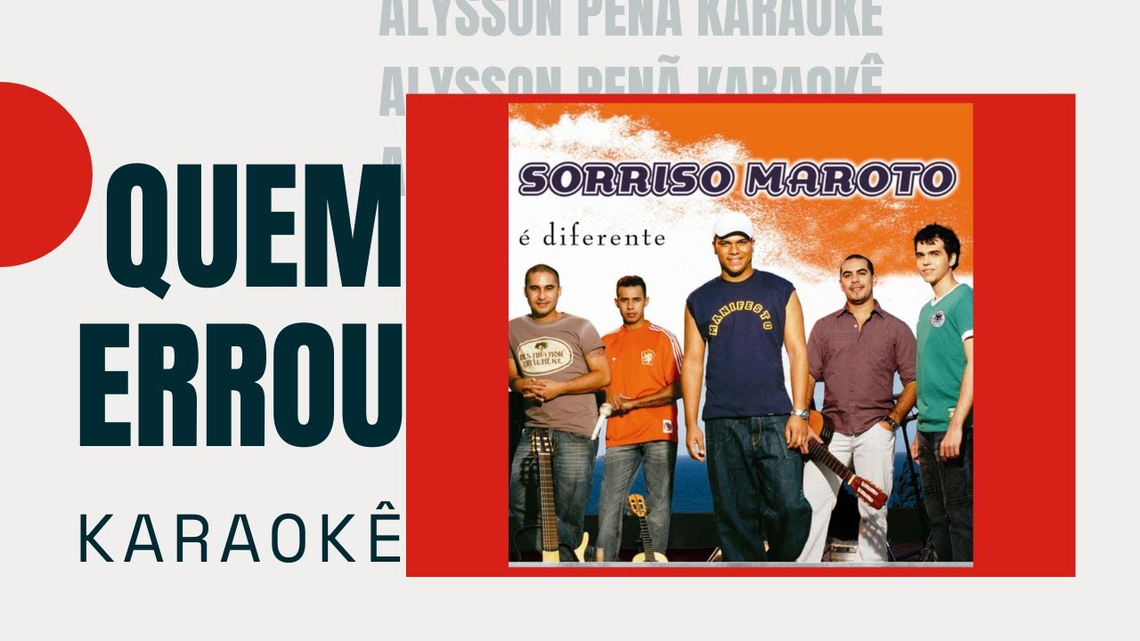 Karaokê - Sorriso Maroto - Quem Errou