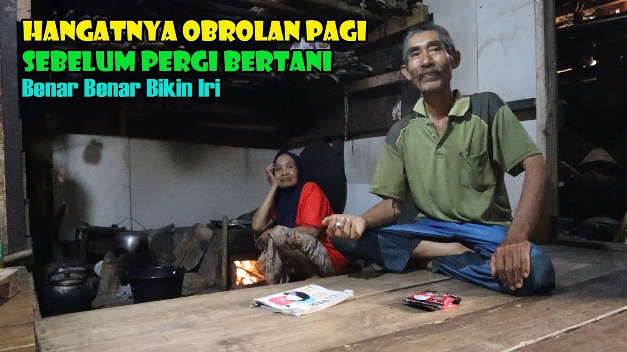 Suasana Pagi Yang Dingin.. Hangat Dalam Sekejap Dengan Obrolan Para Tetangga..Duh Ngiri Banget.