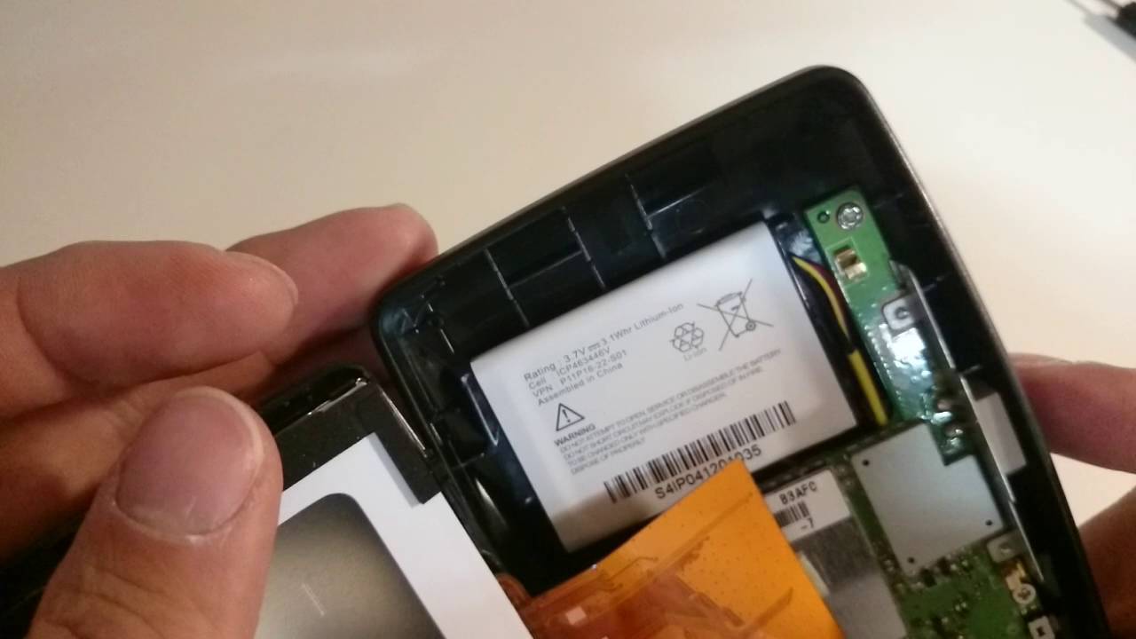 Разборка GPS-навигатора TomTom для замены батареи