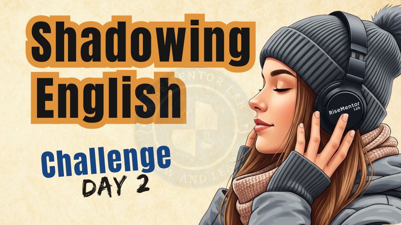 English Speaking Practice That Actually Works | Shadowing Method