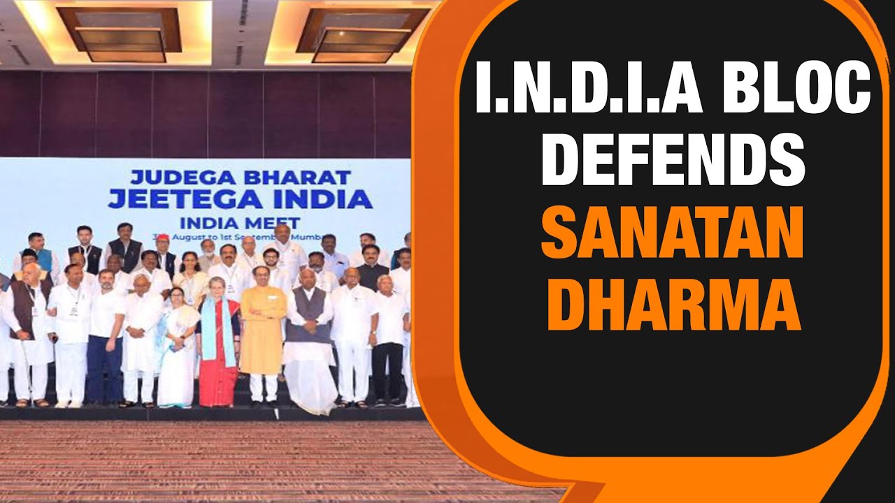 Udhayanidhi Stalin's 'Sanatana Dharma' Remark Divides I.N.D.I.A | News9