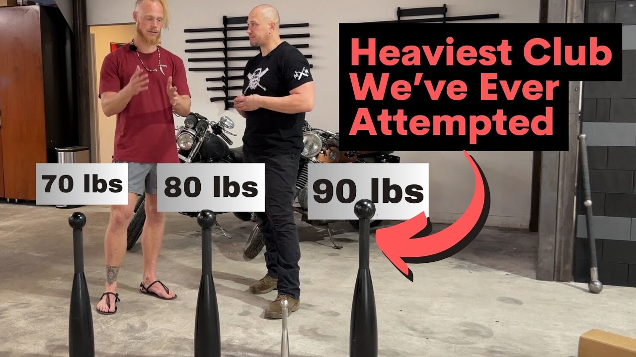 Can We Swing a 90LB Steel Club? | Unboxing Great Lakes Girya Club With The Flowing Dutchman