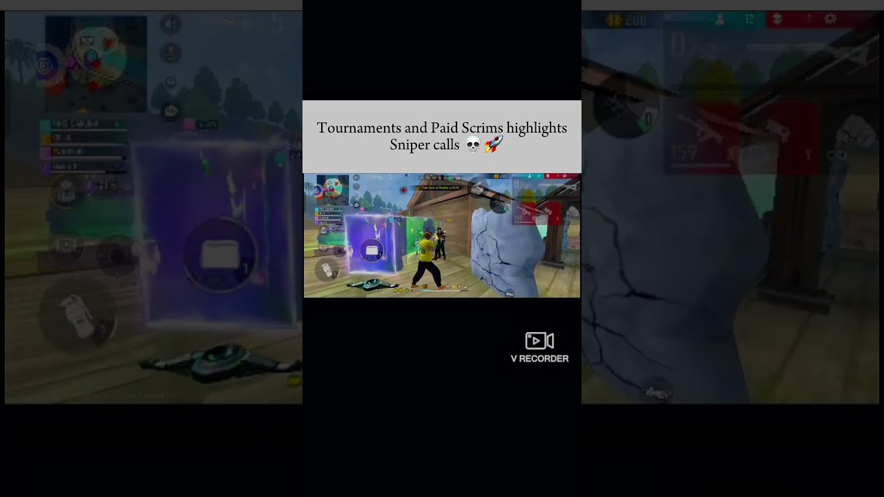 Tournaments And Paid Scrims highlights Free Fire India 💀🚀