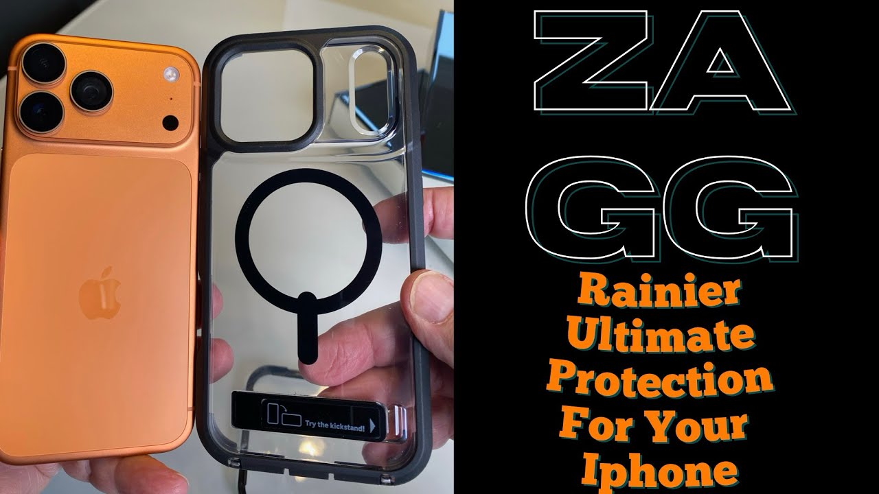 Review of the ZAGG Rainier Case with Kickstand for iPhone 17 ProMax