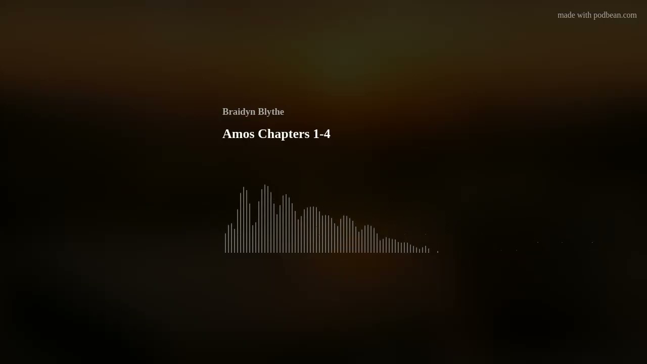 Amos Chapters 1-4