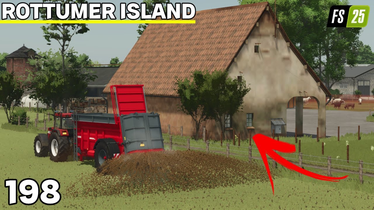 Een Nieuw Gebouw Plaatsen, Druiven Oogsten & Mest Uitrijden | Rottumer Island #198 | FS25