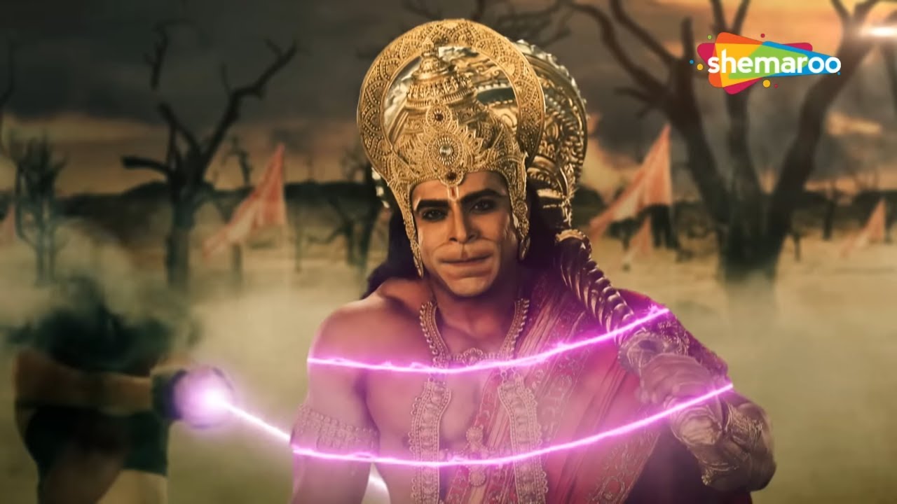 हनुमान ने युक्ति से भड़ा पार किया | Sankat Mochan Mahabali Hanuman 467