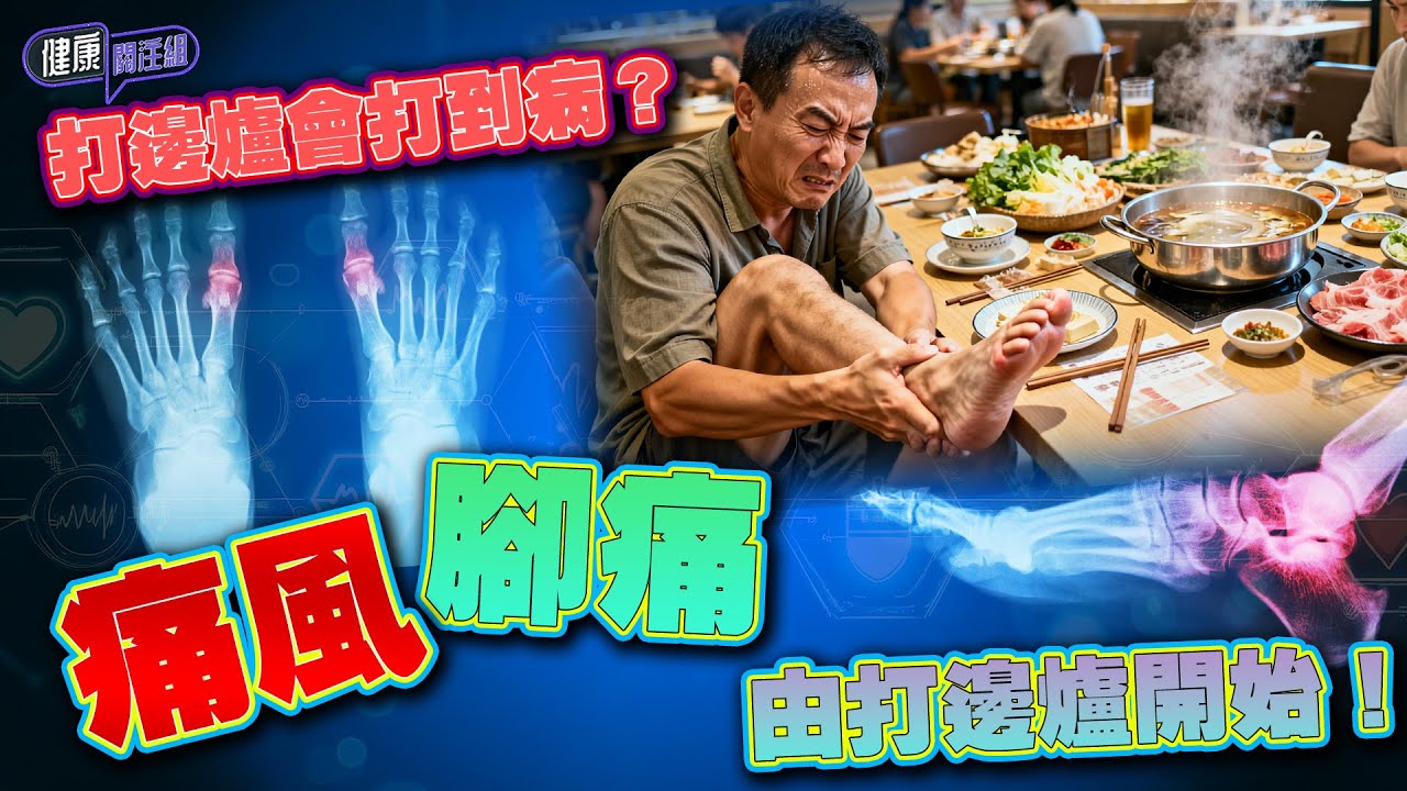 打邊爐會打到病？ 痛風腳痛由打邊爐開始！｜ 健康關注組 ｜ EP486 ｜ 痛風 ｜ 尿酸 ｜ 嘌呤 ｜ 朱智賢 ｜ 黃芳雯 ｜ HOY TV 77台