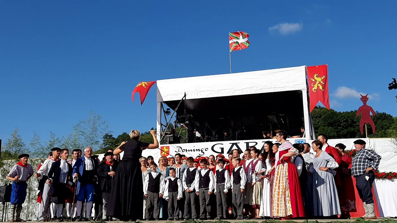 Herri bat Xüberoa kantorea Domingo Garat pastorala