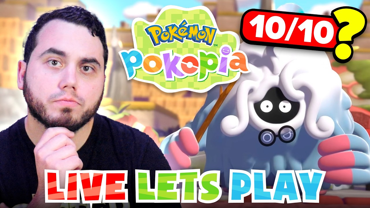 I am SO EXCITED for POKOPIA! Day 1 Stream Grind!