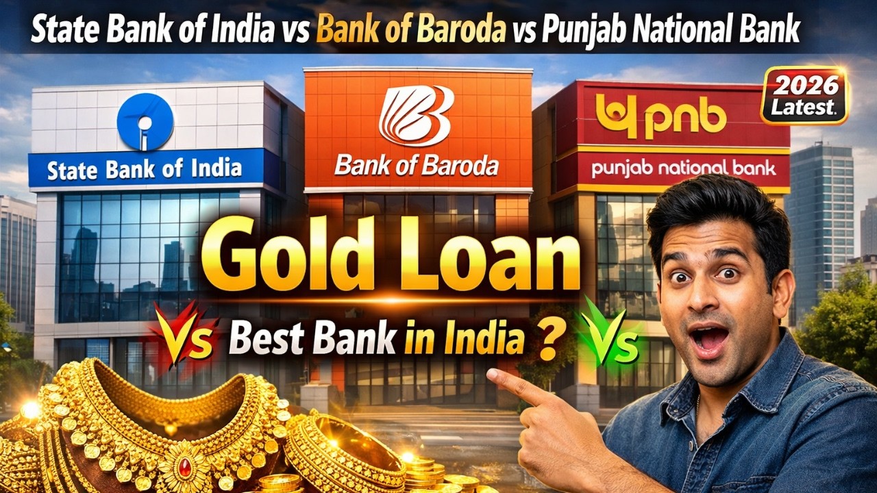 SBI vs BOB vs PNB Gold Loan 2026 🔥 | Best Gold Loan Bank in India | Best Gold Loan Low Interest |