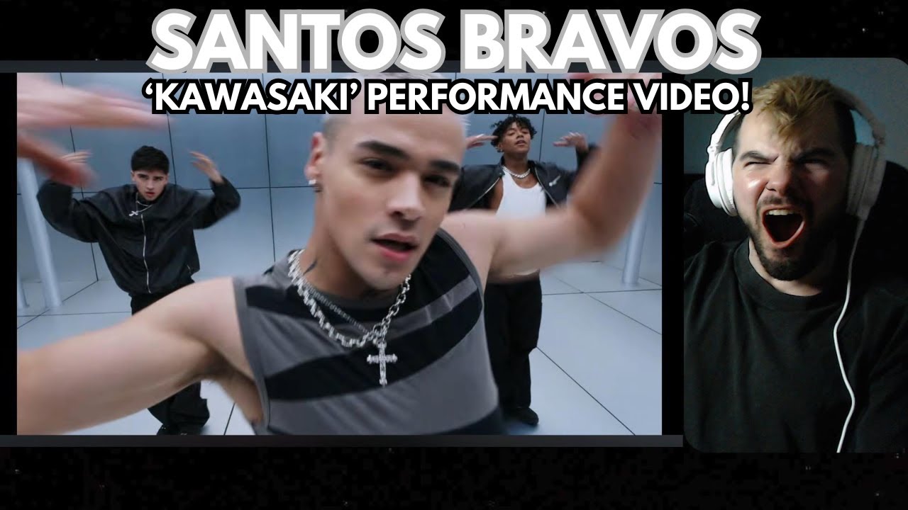 SANTOS BRAVOS - 'Kawasaki' Performance Video Reaction!