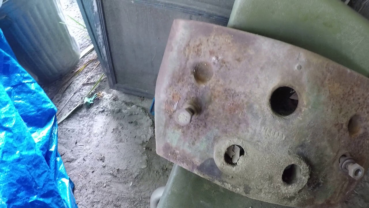 John Deere 40 Removing the Hood, Nose, and Front Weights