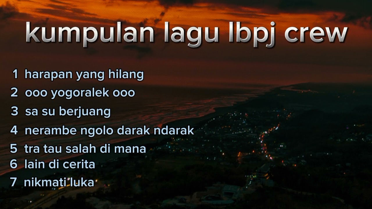 kumpulan lagu lbpj crew// slow Enak di dengar// 2024
