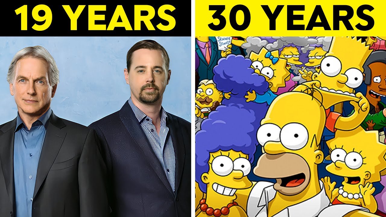 The LONGEST Running TV Shows Of All Time RANKED..