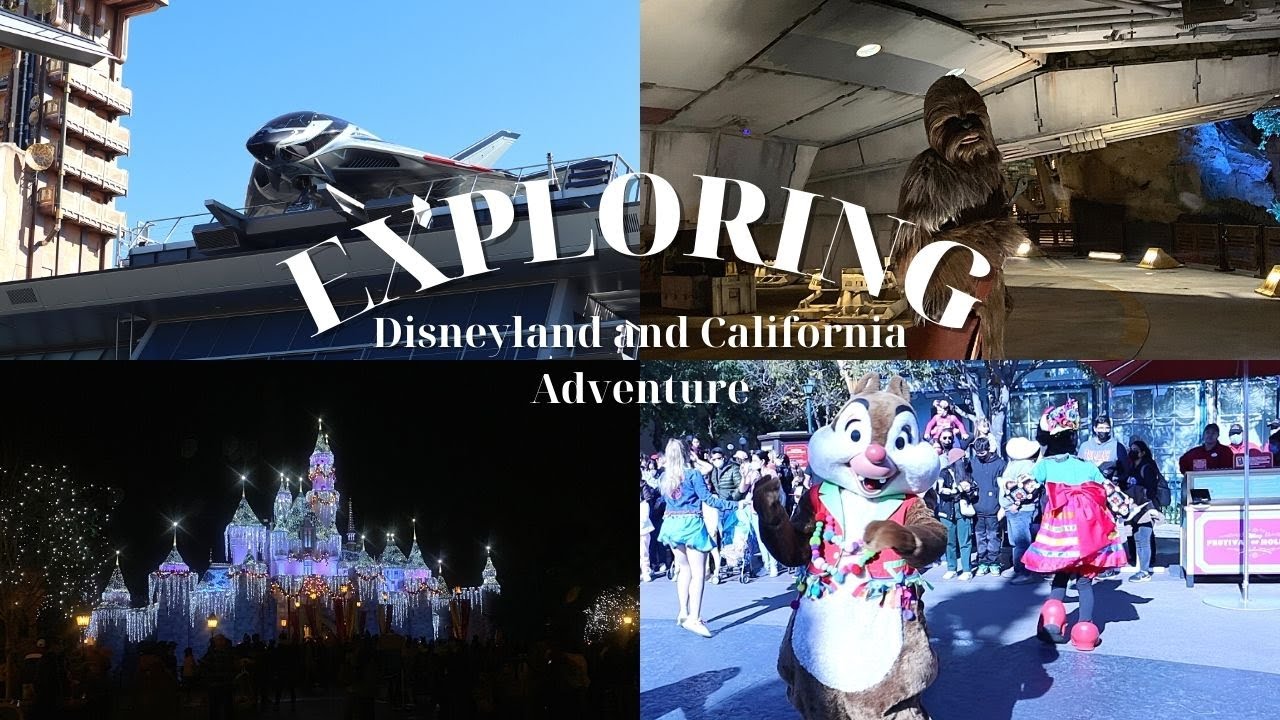 Exploring Disneyland and California Adventure During the Holiday's