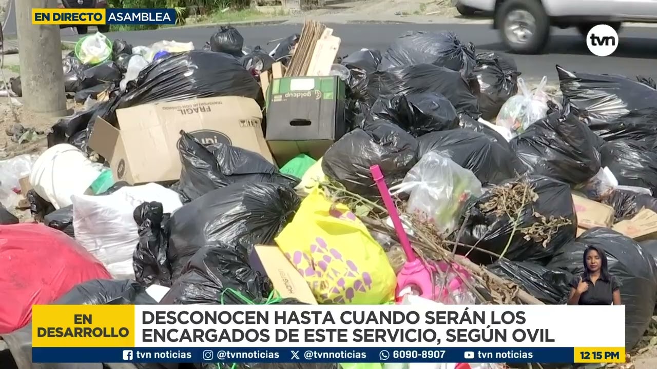 Recolección de basura en San Miguelito seguirá 'el tiempo que sea necesario', dice director de Aseo