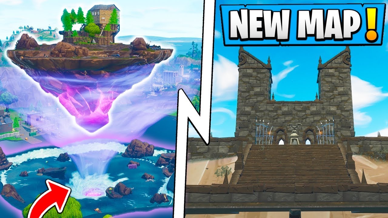 *ALL* Fortnite Season 6 Map Changes! | Floating Island, Secret Base, Haunted Mansion!
