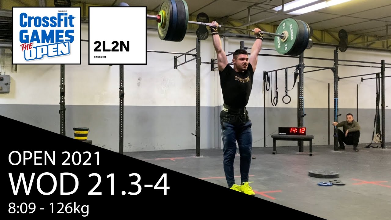 ROMAIN FELLONNEAU - Open 21.3 & 4 (8’09 / 126 kg)