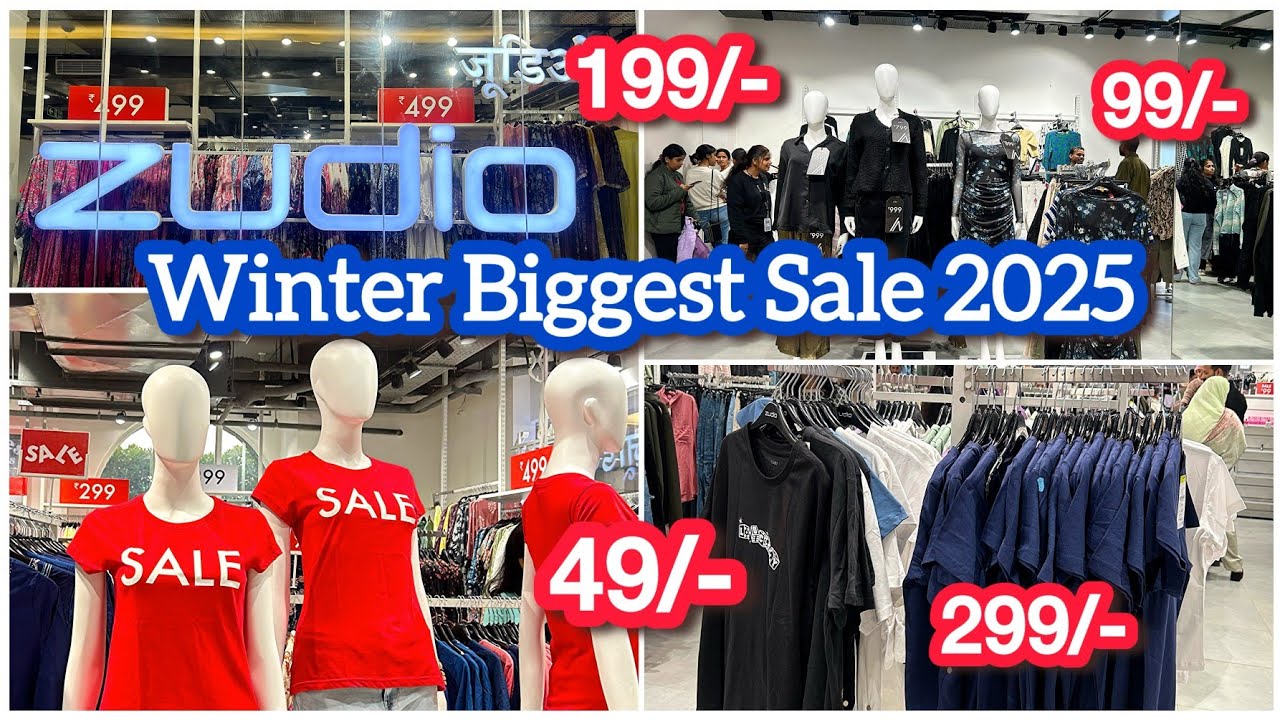 ZUDIO New Year Sale 2025 || Starting at 49/- || Zudio Winter Sale Collection 2025 || Zudio Sale 😍
