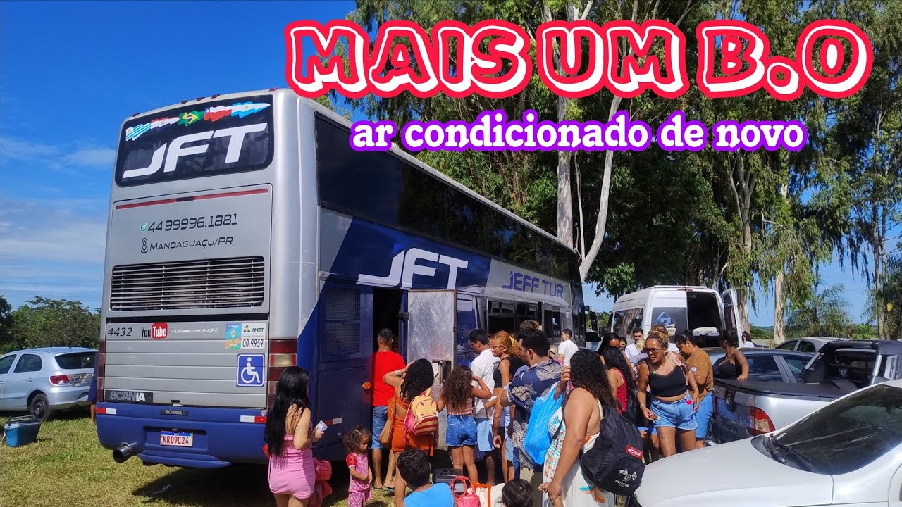Ar condicionado de ônibus e um b.o sem fim