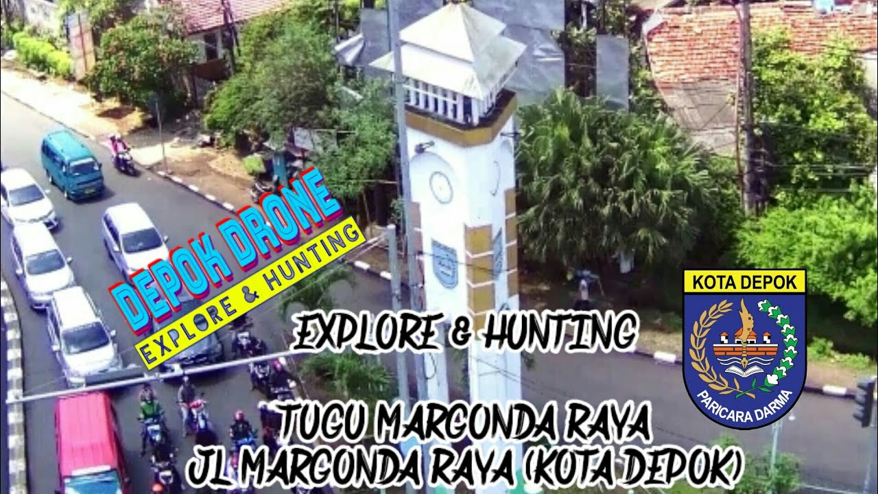 EXPLORE JL MARGONDA RAYA KOTA DEPOK || DEPOK DRONE