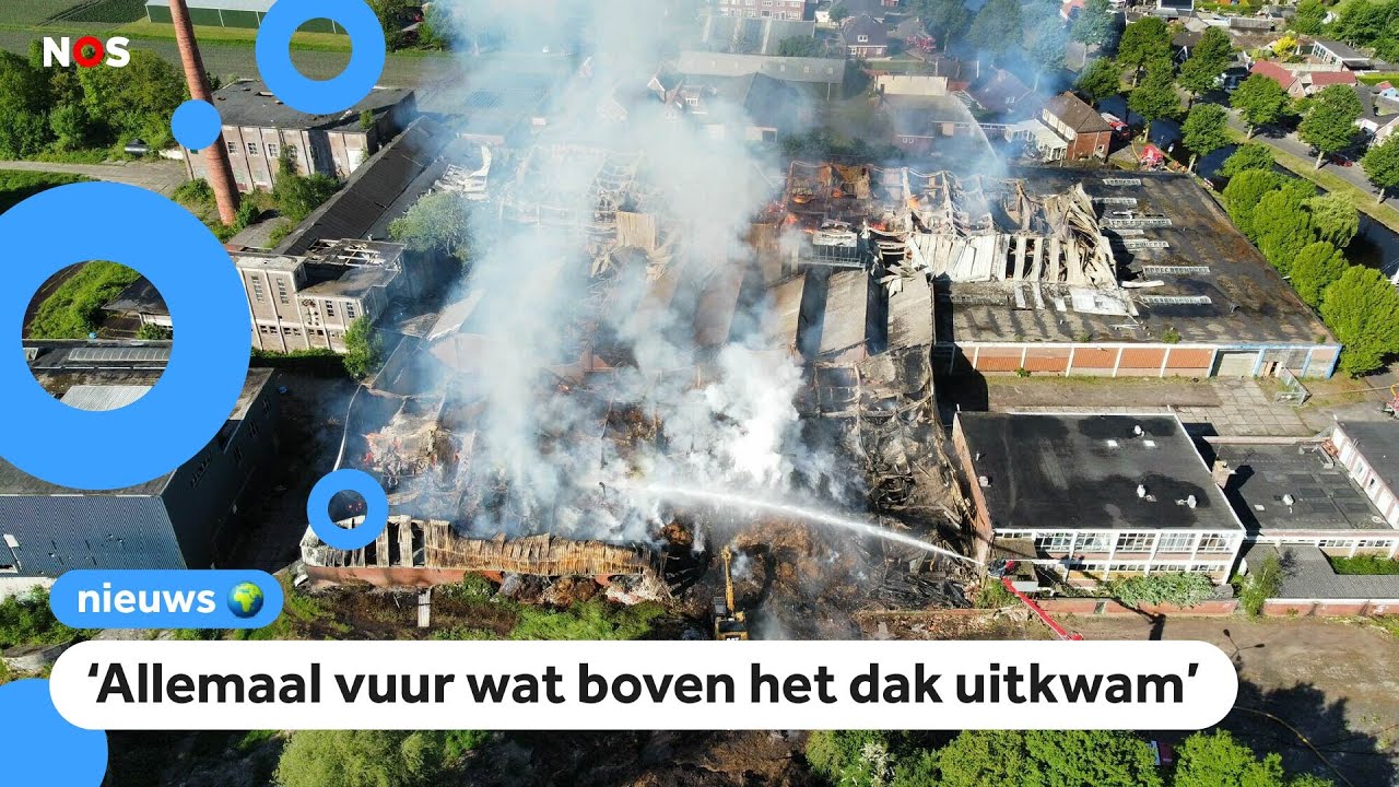 Basisscholen in Oude Pekela dicht door grote brand