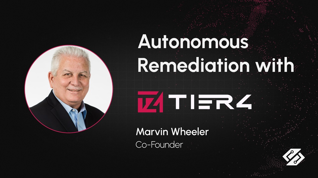 Stop threats in 3.2 minutes - LoopStudio Talks with Tier4 AI Co-founder Marvin Wheeler.