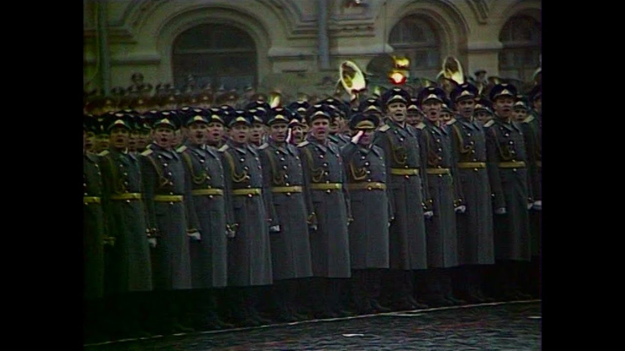 HD Soviet October Revolution Parade, 1981 Парад 7 Ноября