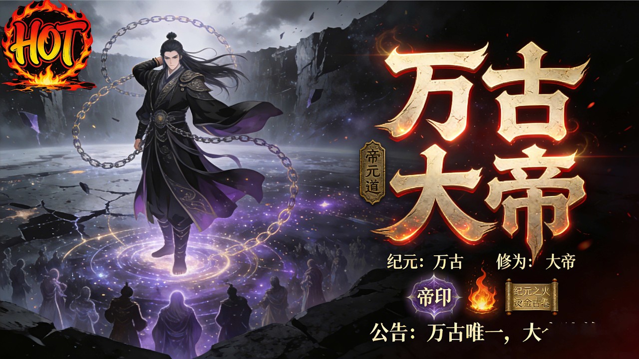 ✨【强推】《万古大帝》1--86集凡人秦狂穿越成玄幻世界秦家证道失败的老祖，装圣十年避祸，却遭萧叶林姜四大古族偷袭。危急时刻，他觉醒至尊系统#穿越 #末世 #异能 ##动态漫画# 漫野推文