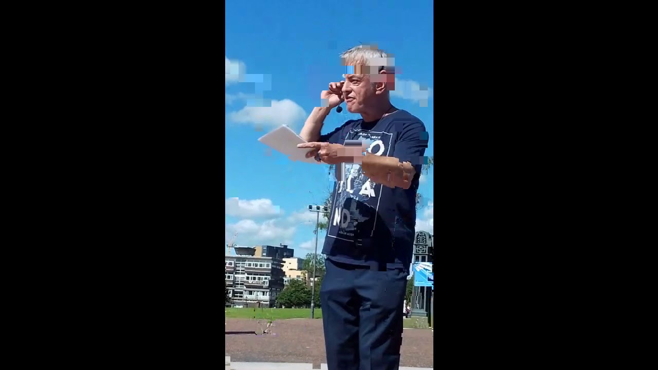 Paddy S Hogg at Glasgow Green: SAVING SCOTLAND Campaign Speech - 8.08.2020