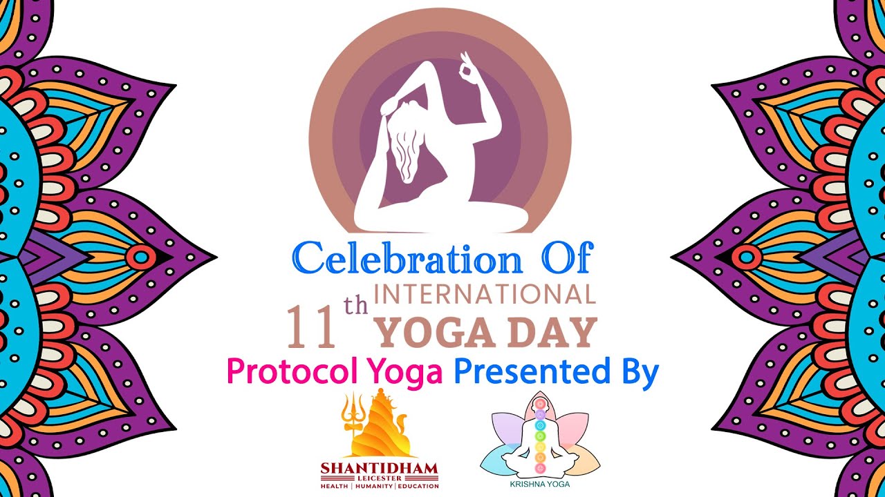 11th International Yoga Day celebration By Shantidham & Krishna Yoga