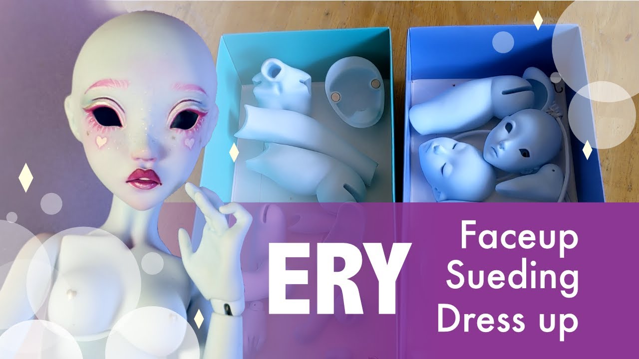CULURTHEORY ERY hot-sueding, re-stringing, faceup and dress-up timelapse