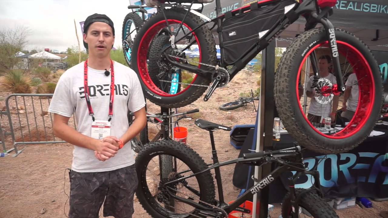 Borealis Echo Fatbike and Turnagain Components 100mm fatbike rim