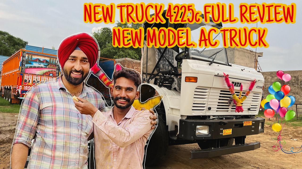 NEW TATA 4225c TRUCK 14TYRE FULL REVIEW 2025MODEL AC TRUCK @Tata Motors