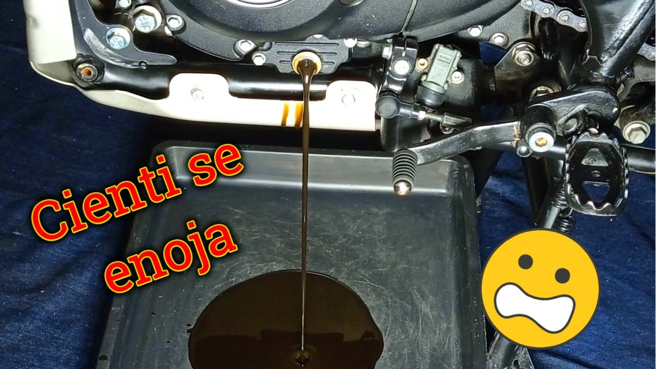 Royal Enfield Himalayan cambio de aceite (sin cambiar filtro) | EN BOMBAS