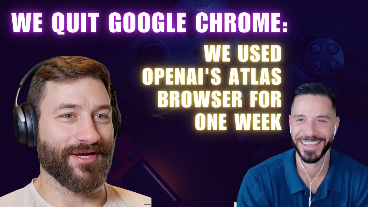 Is Chrome Dead? We Used OpenAI's Atlas Browser at work for a Week - Episode 16 - Mostly Humans