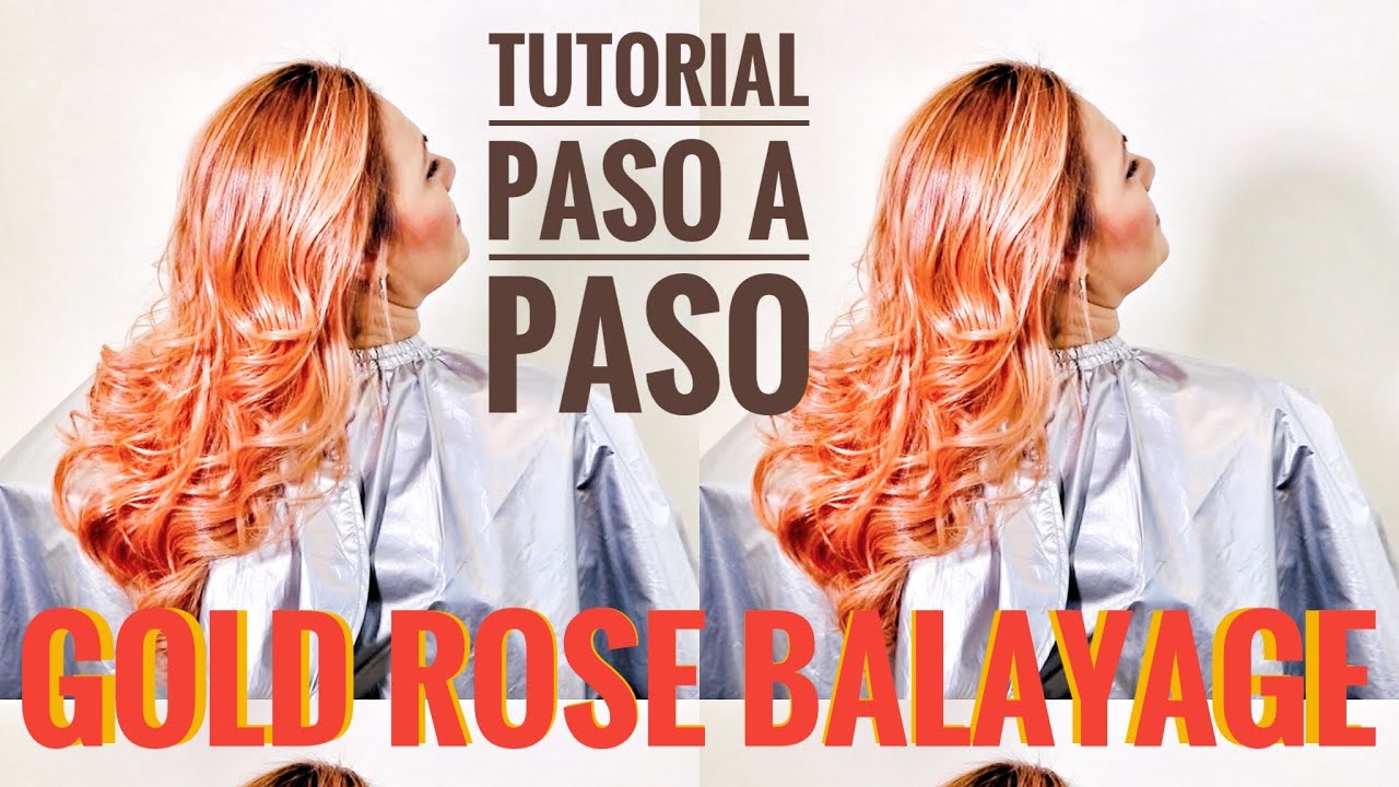 Gold Rose Balayage